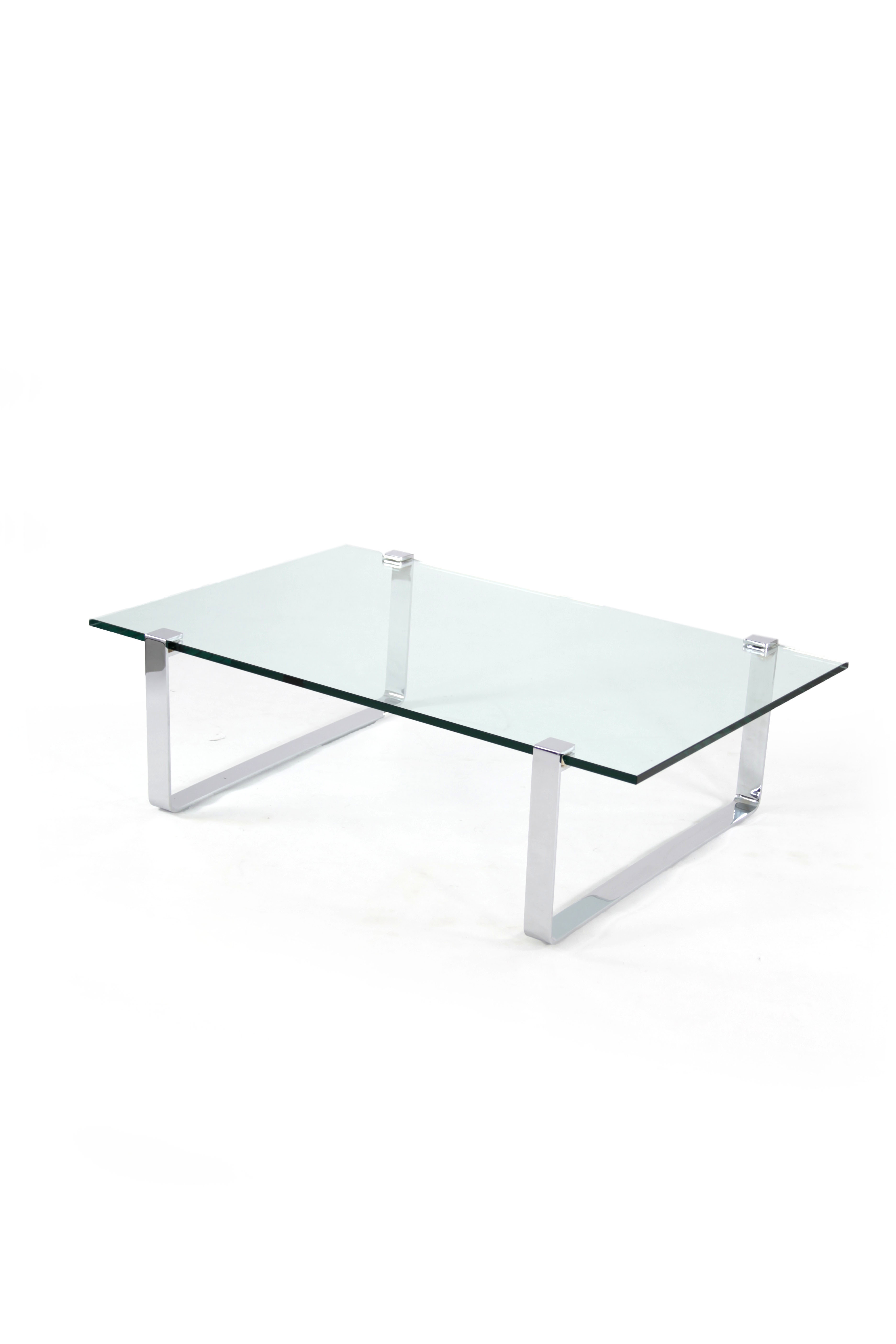 Mobelagentur Alge Friedrich Moller Ronald Schmitt Tisch Glas Chrom 70er Jahre