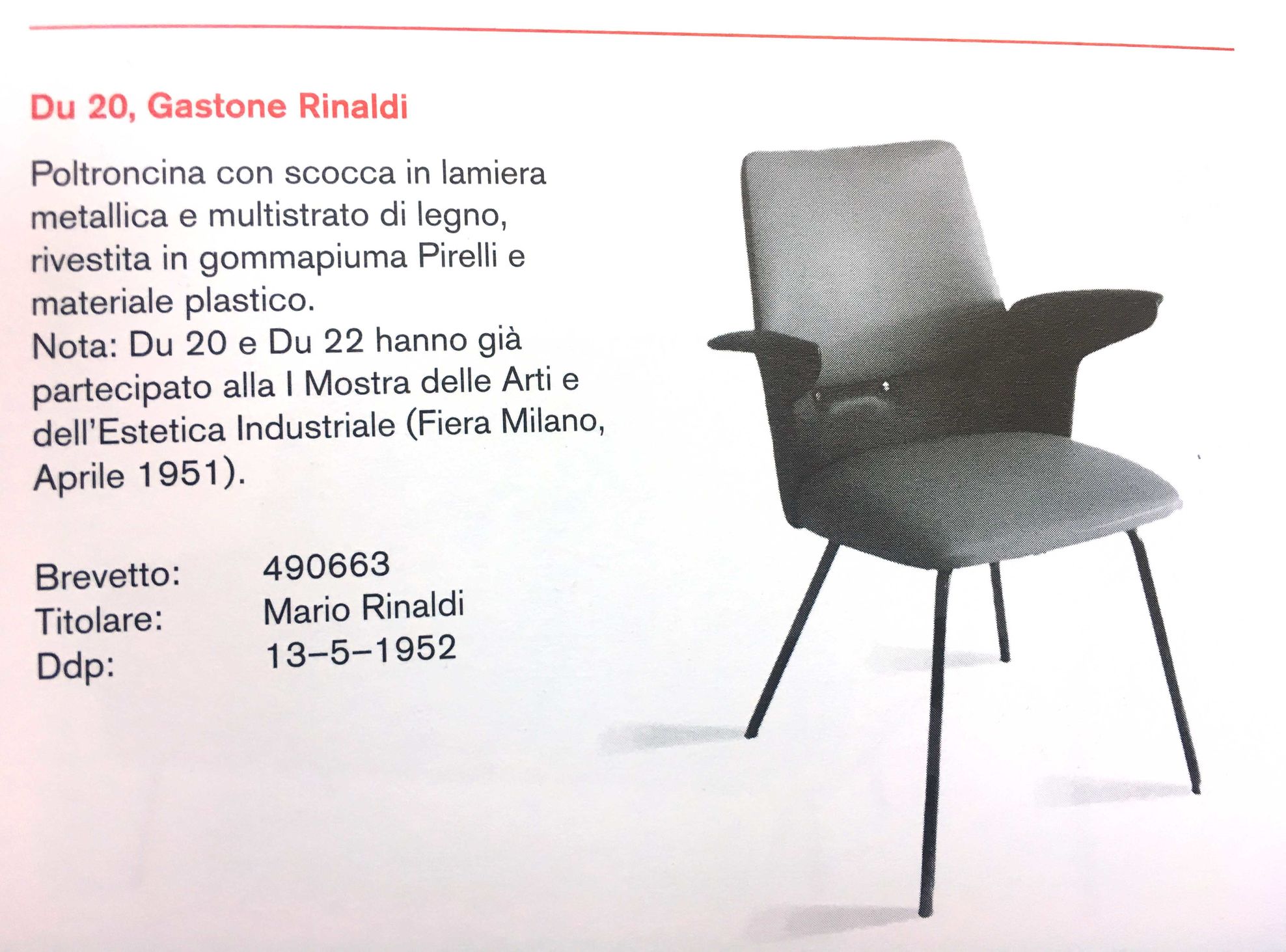 Gastone Rinaldi DU 20 Rima